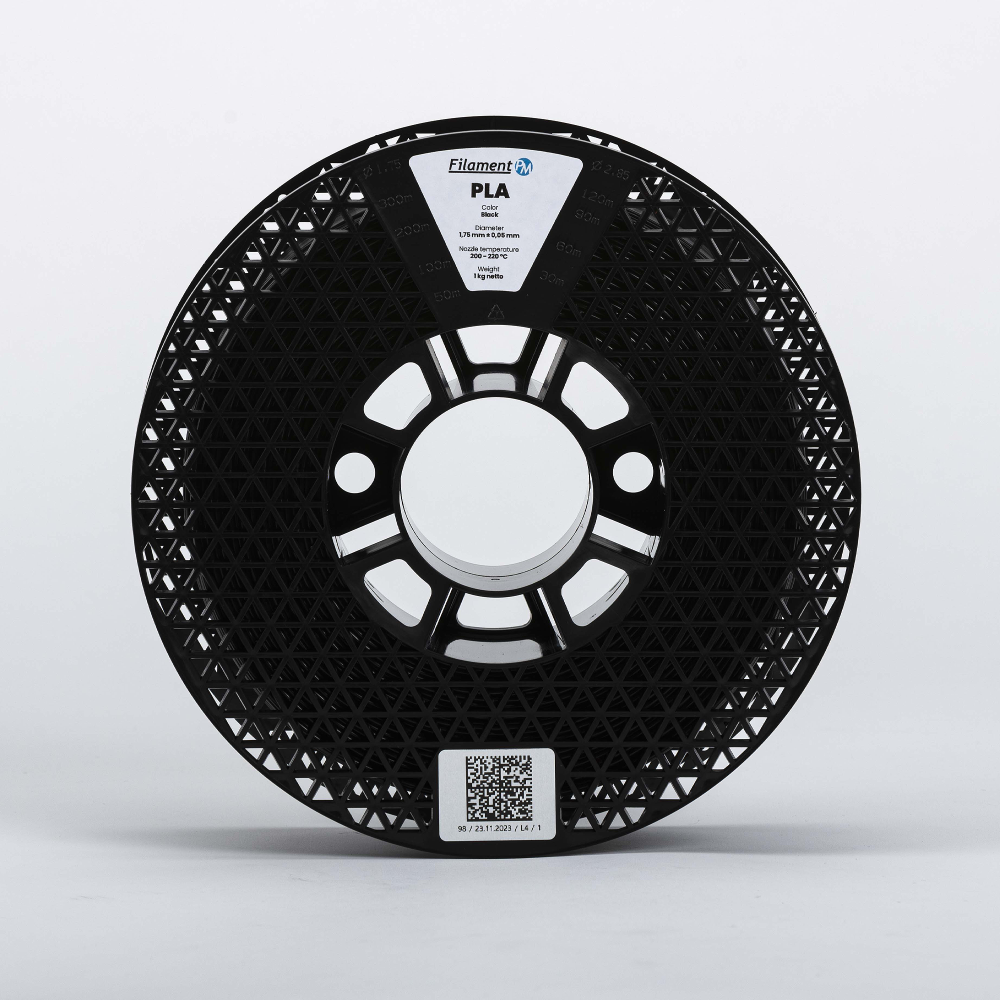 PLA+ PASTEL EDITION 1kg Black - Filament PM - Image 2