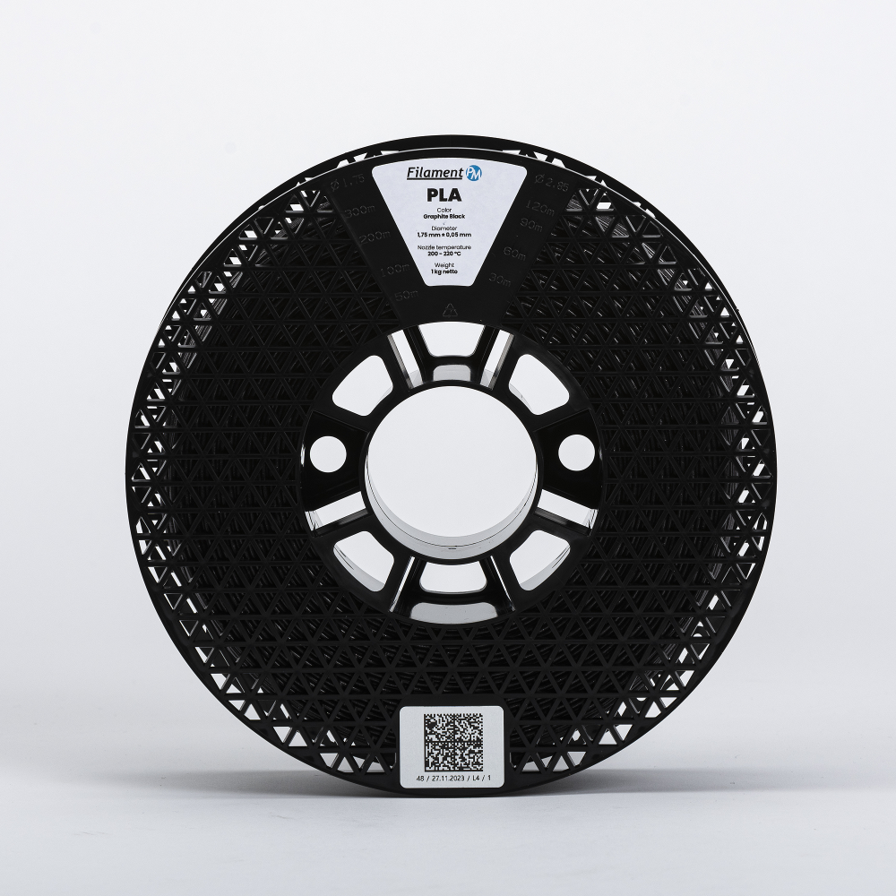 PLA 1kg Graphite Black ( Glitter ) - Filament PM - Image 4