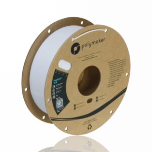 PLA PolyLite 1kg Cold White - Polymaker – LINHA ANTIGA (Consultar Descrição)