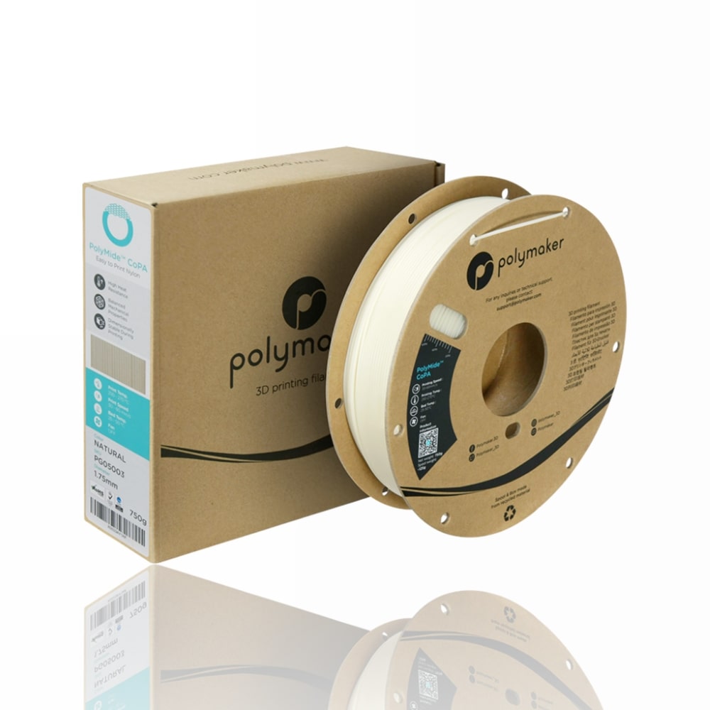 PA6 PolyMide CoPA 750g Natural (Clear) - Polymaker – LINHA ANTIGA (Consultar Descrição) - Image 2