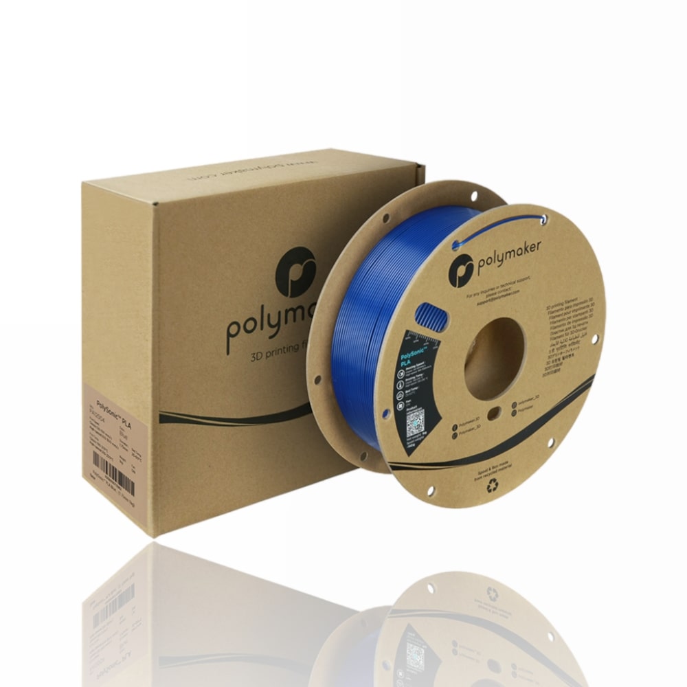 PLA PolySonic™ 1kg Blue - Polymaker - Image 4