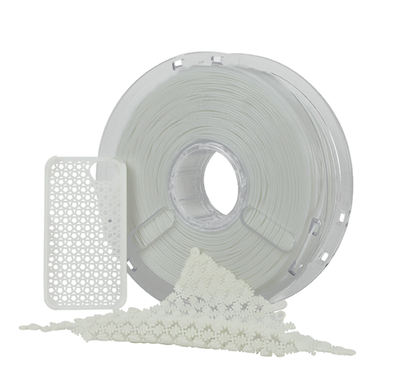 TPU 95A TPU95 PolyFlex 750g White - Polymaker - Image 2