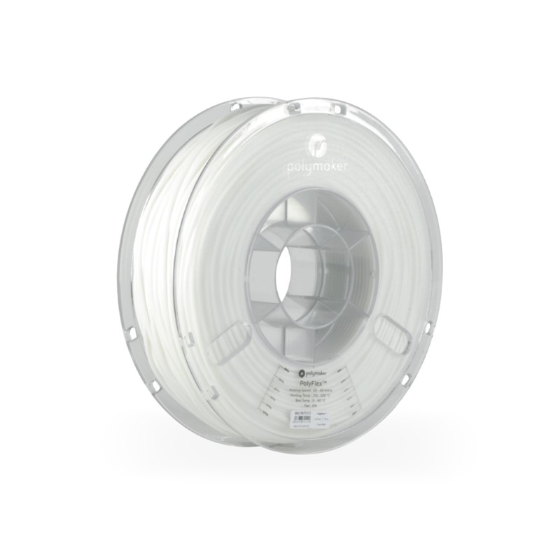 TPU 95A TPU95 PolyFlex 750g White - Polymaker