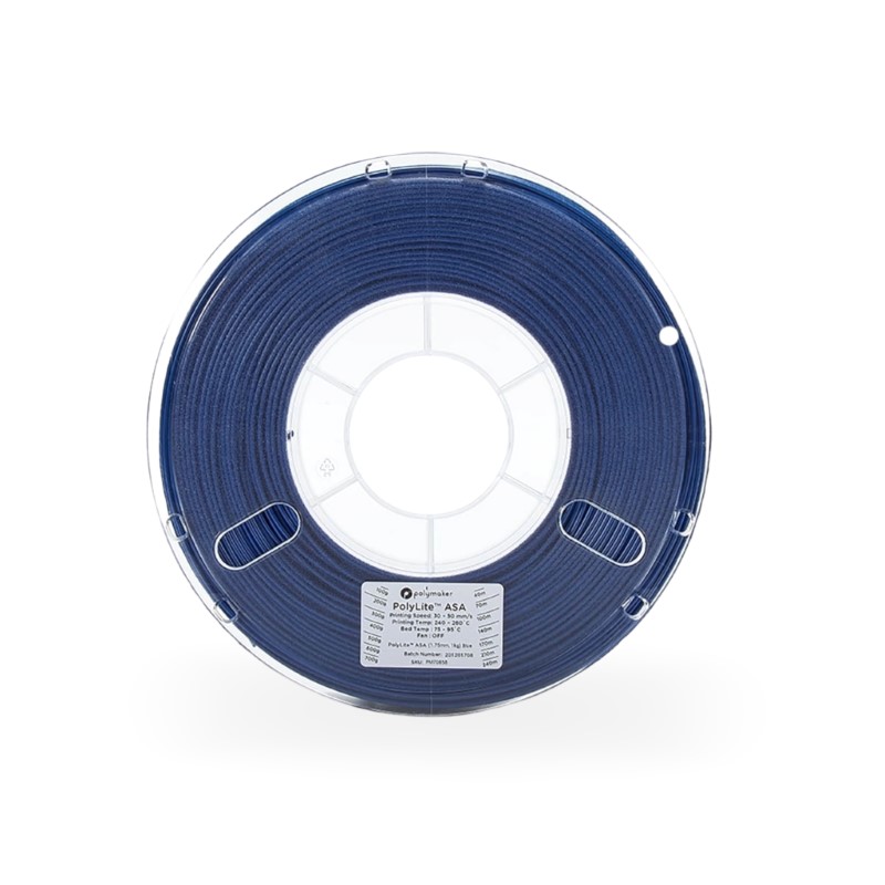 ASA PolyLite 1kg Blue - Polymaker - Image 2
