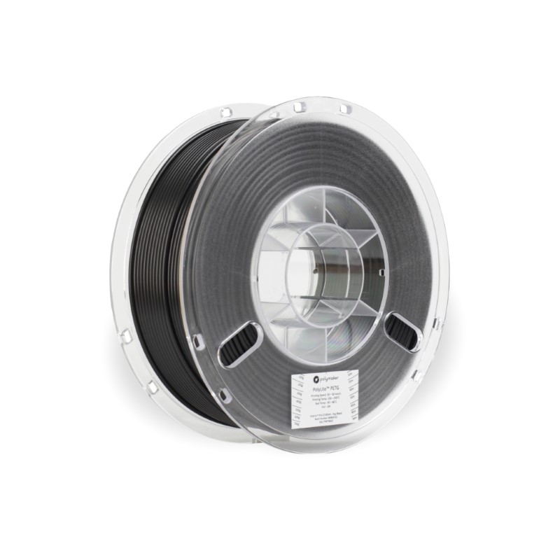 PETG PolyLite 10M (AMOSTRA) Black - Polymaker
