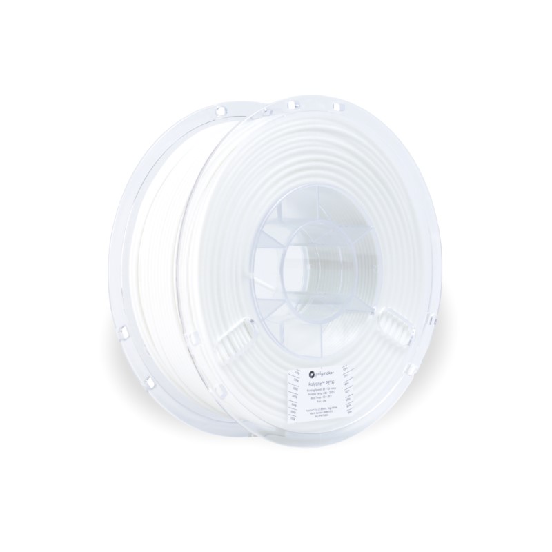 PETG PolyLite 1kg White - Polymaker