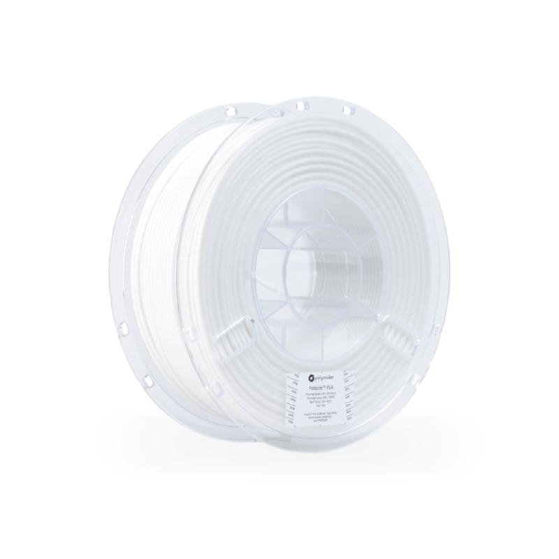 PLA PolyLite 1kg White - Polymaker