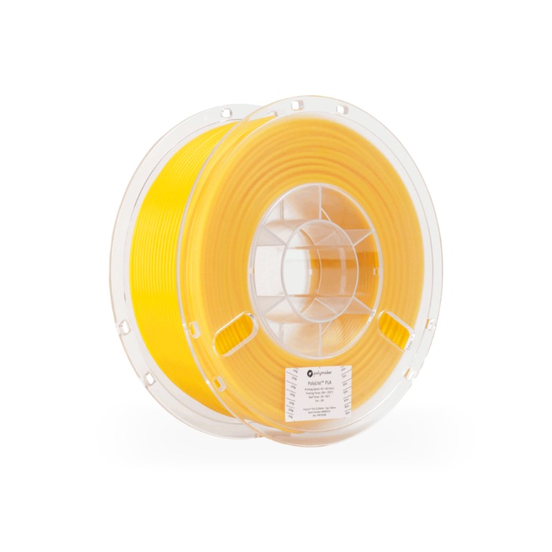 PLA PolyLite 1kg Yellow - Polymaker