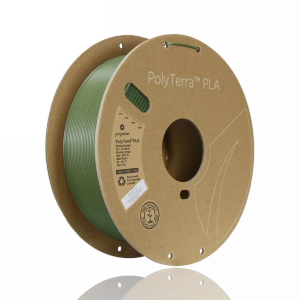 PLA Dual-Color Polyterra 1kg Shadow Red (Black-Red) - Polymaker – LINHA ANTIGA (Consultar Descrição) - Image 5