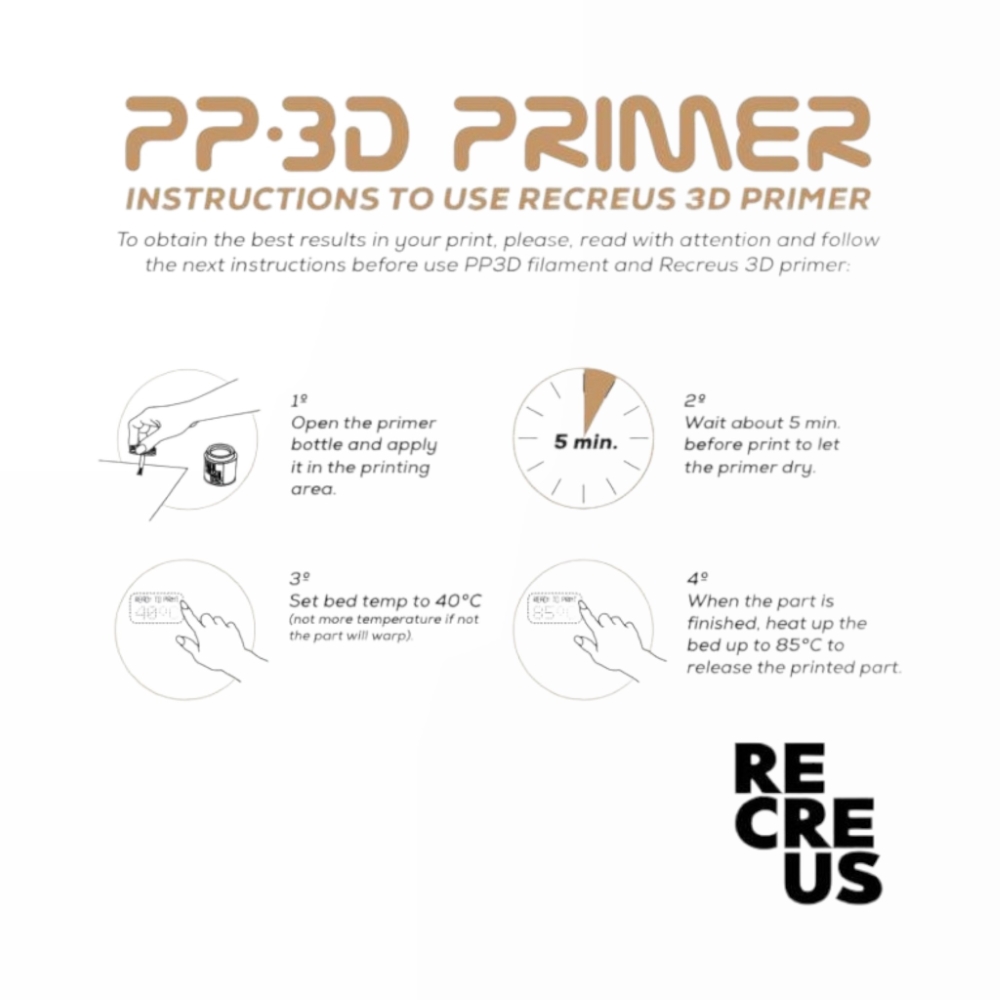 PP3D Primer (Aderencia para PP) - RECREUS - Image 5