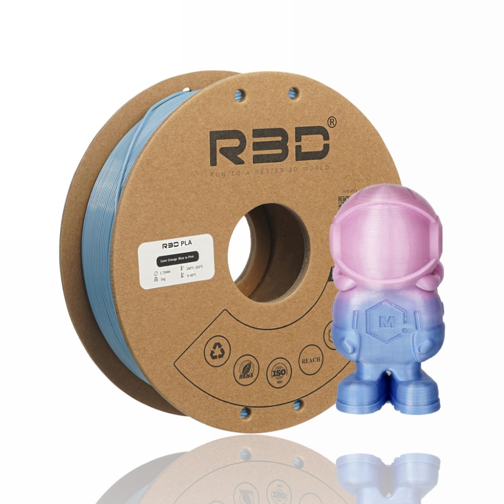 PLA Thermo Color Change 1kg Blue to Pink - R3D