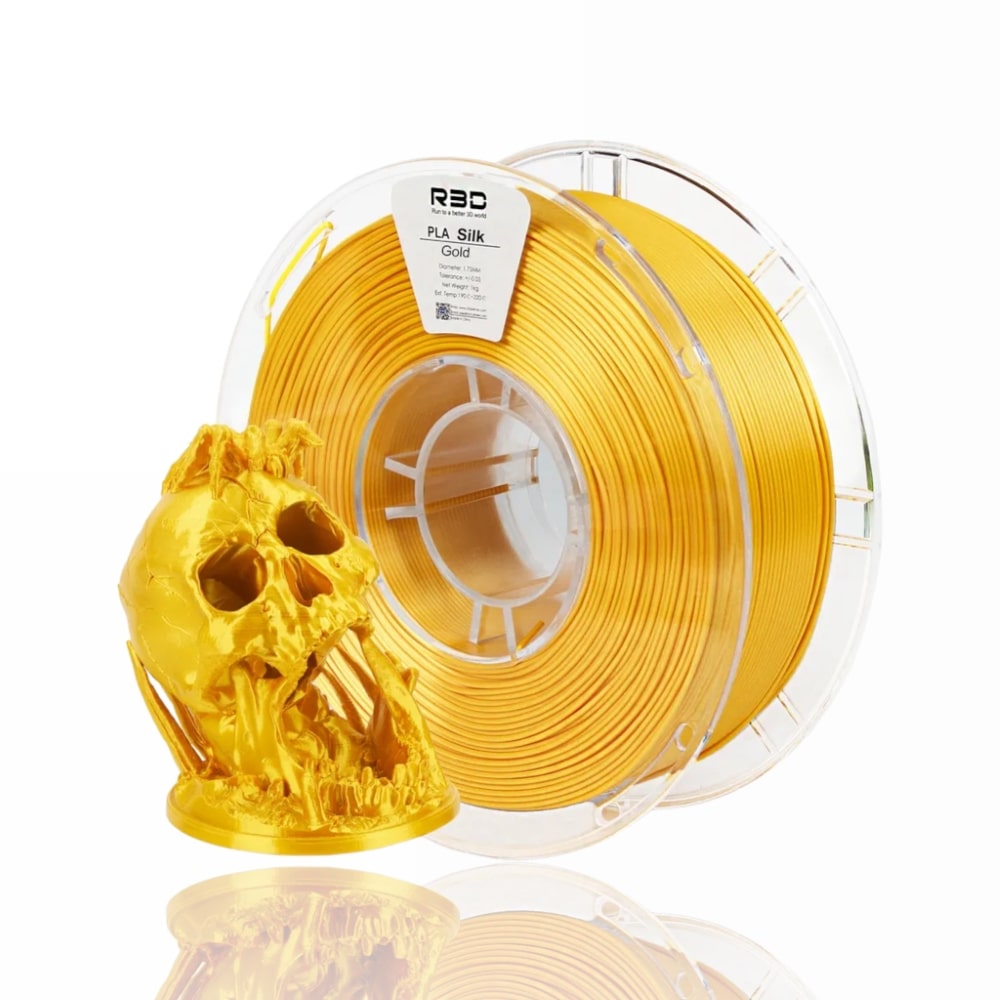 PLA Silk 1kg Gold - R3D - Image 2