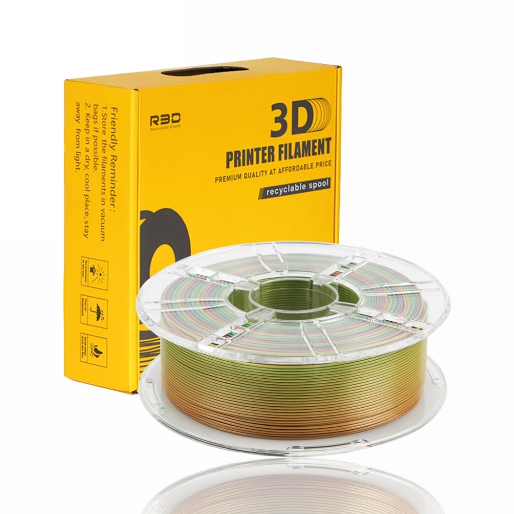 PLA Silk Rainbow 1kg ONE - R3D - Image 2