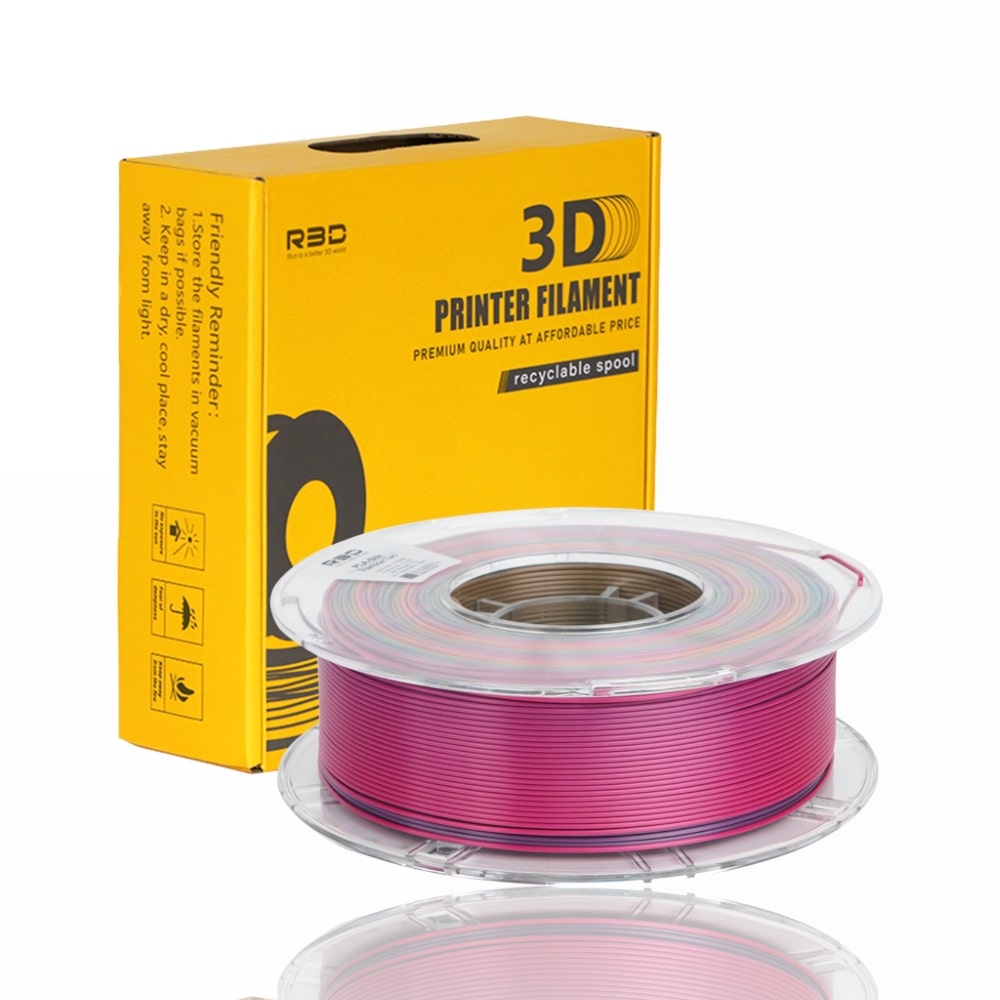 PLA Silk Rainbow 1kg TWO - R3D - Image 2