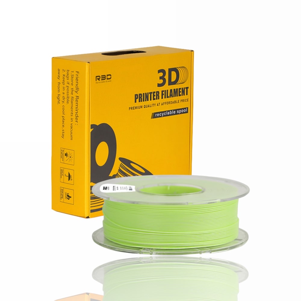 PLA UV Color Change 1kg Yellow to Green - R3D - Image 3