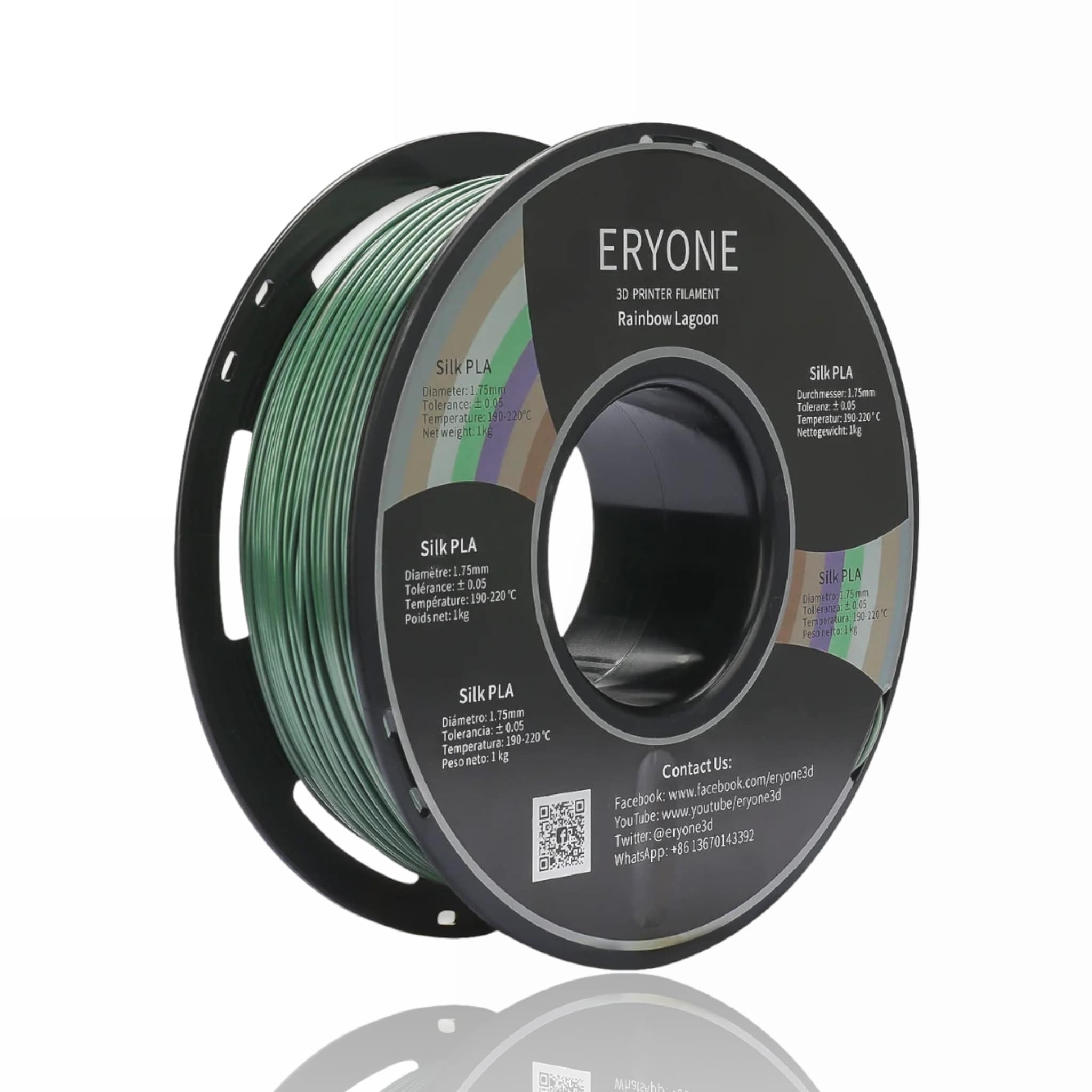 PLA Rainbow 1kg Lagoon - ERYONE - Image 2