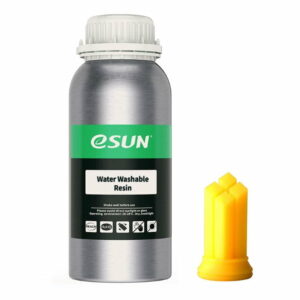 500g Resina Impressão 3D LCD UV 405nm Yellow Amarela ( Lavável em Água ) - ESUN