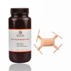 500g Resina Impressão 3D Skin Color (Lavável em Água) - ERYONE