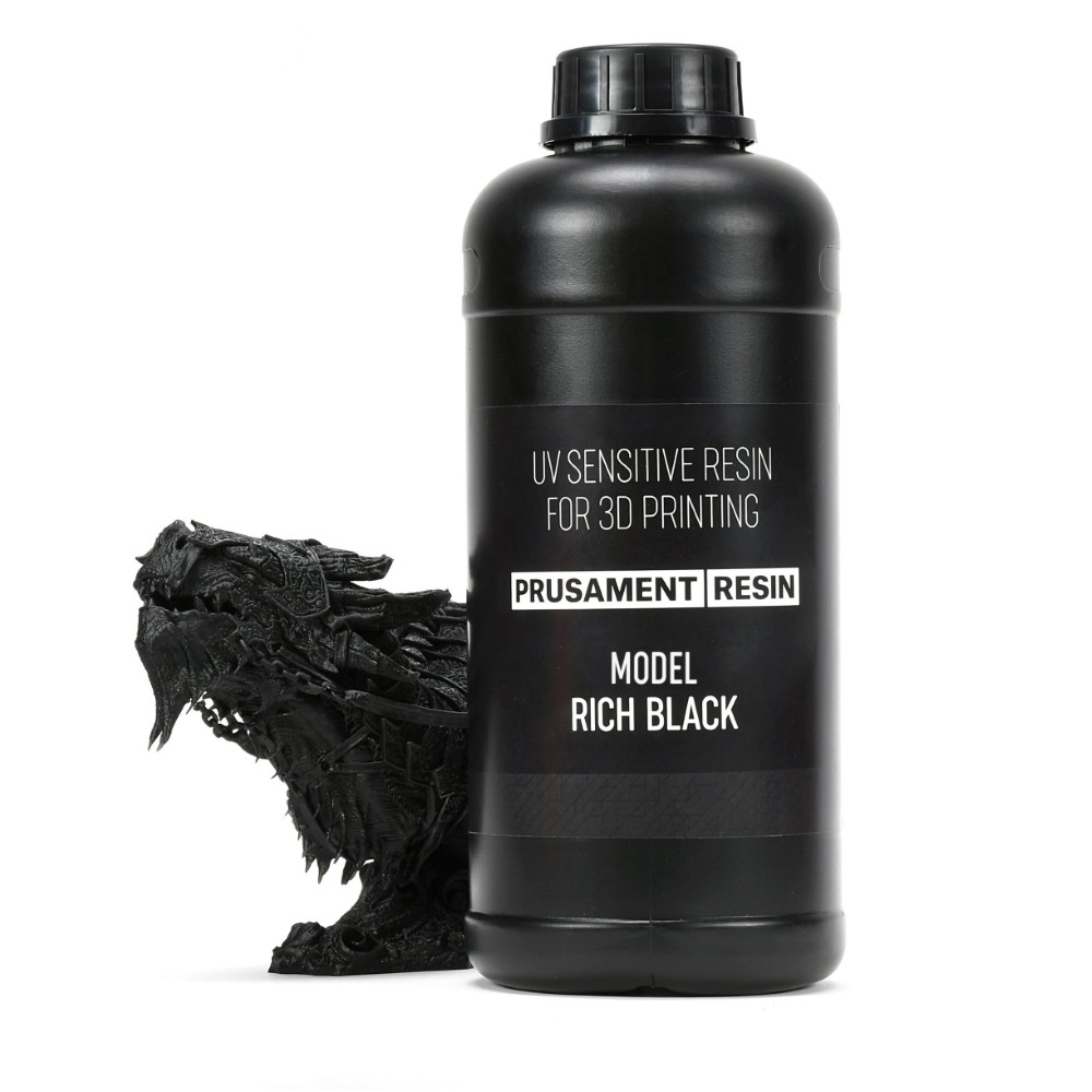 Prusament Resin Model Rich Black 1kg - Prusa Original