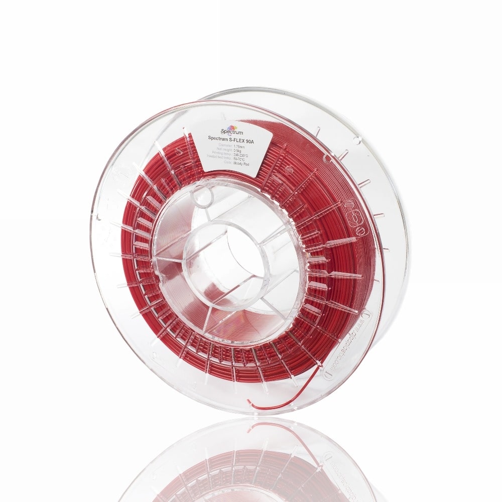 S-Flex 90A 250g Bloody Red - Spectrum Filaments