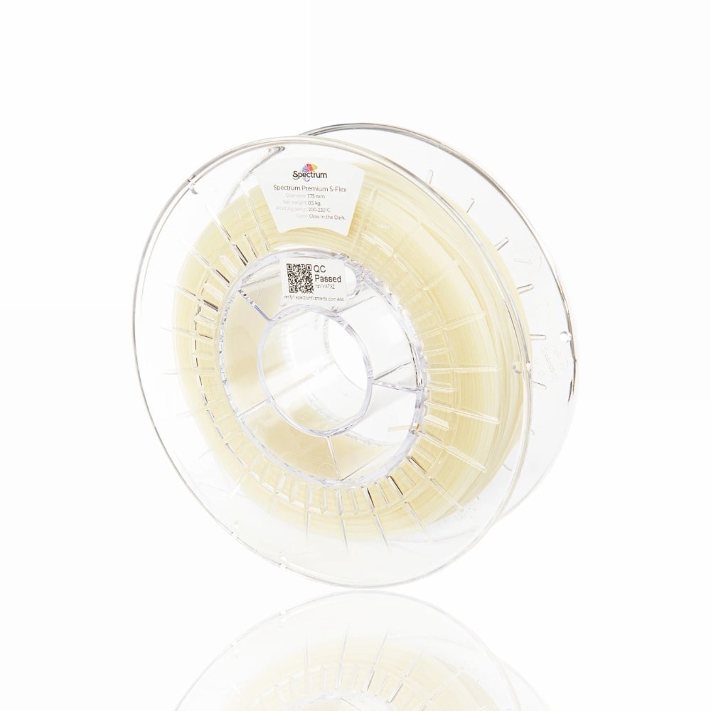 S-Flex 90A 250g Glow In The Dark - Spectrum Filaments - Image 2