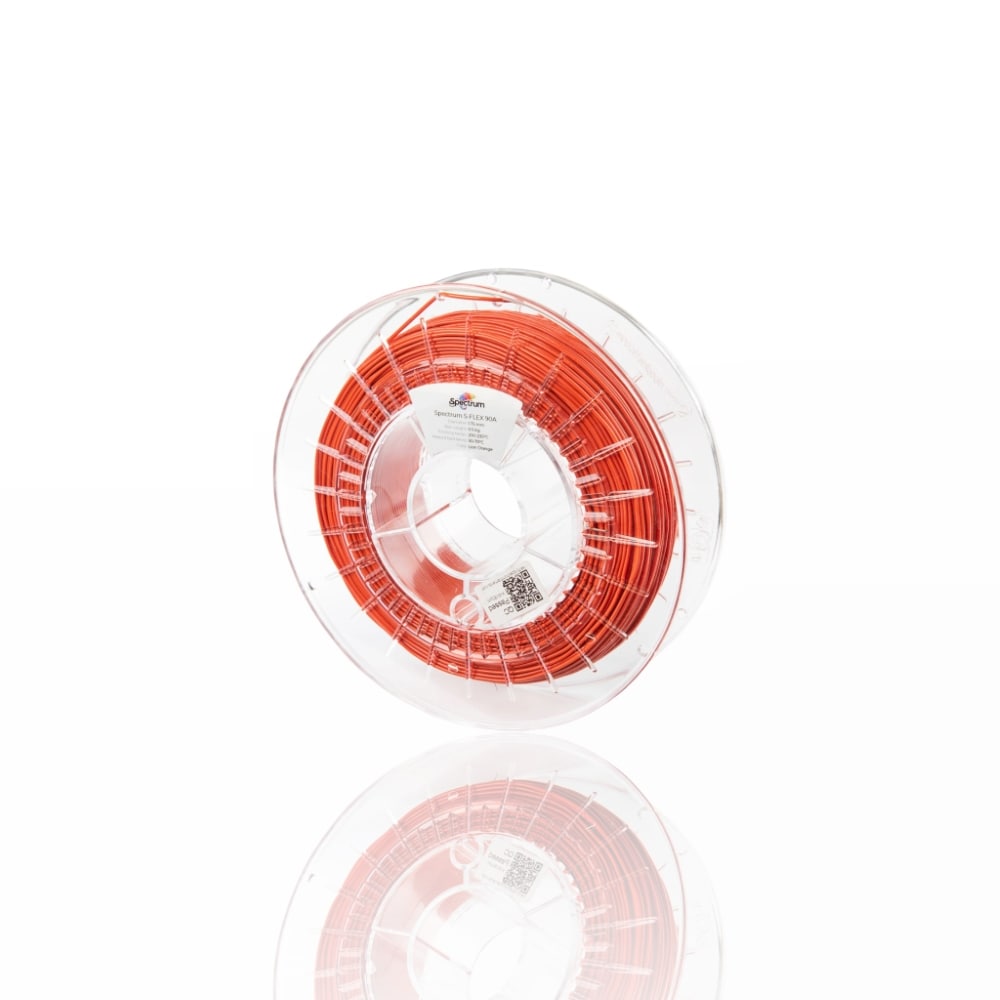 S-Flex 90A 500g Lion Orange - Spectrum Filaments - Image 7