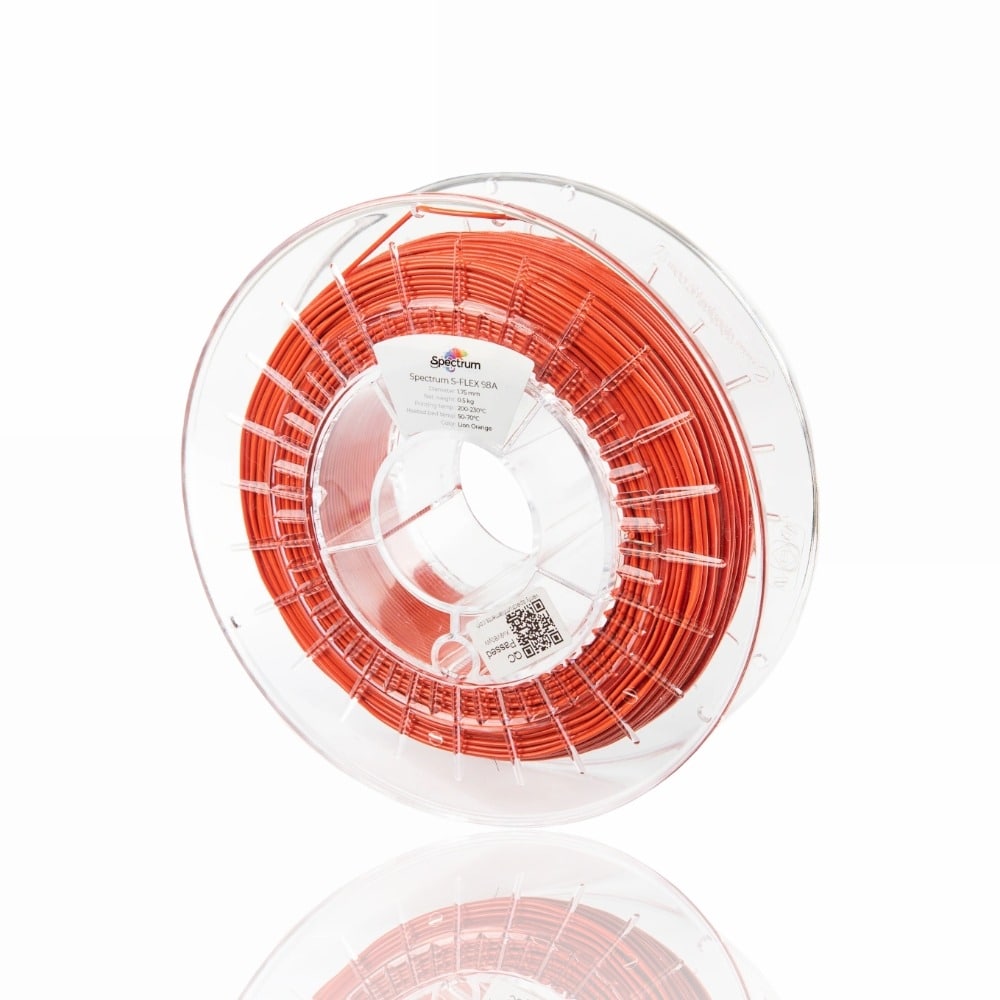 S-Flex 98A 250g Lion Orange - Spectrum Filaments