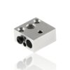 Heat Block Brass de níquel de cobre de alta temperatura 550ºC para CR10 Ender 3 20X20X10mm  ( Heatblock bloco de aquecimento ) - AIMSOAR