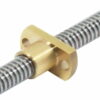 Porca T8 H-TYPE para Varões Trapezoidal T8 pitch 2mm Lead Passo 8mm (Lead Screw)  - AIMSOAR
