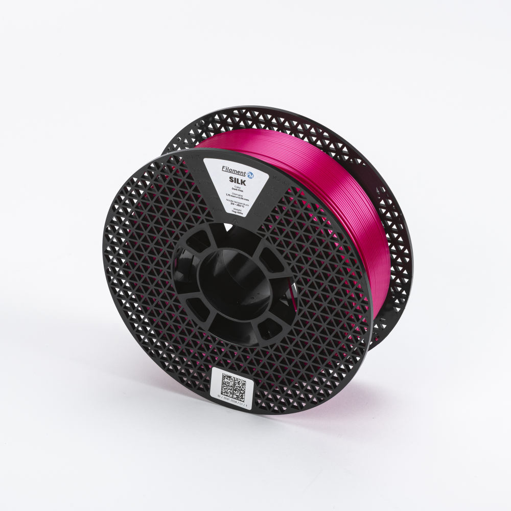 PLA Silk 1kg Dark Pink - Filament PM - Image 2