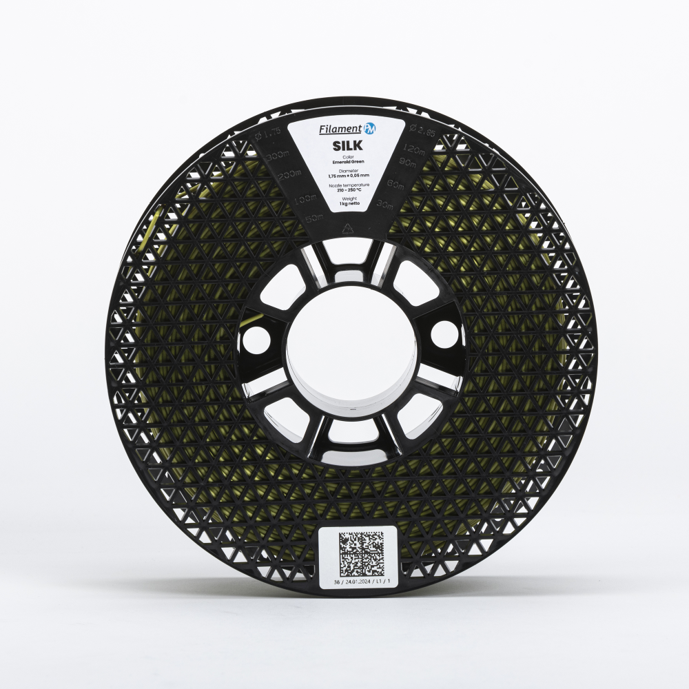 PLA Silk 1kg Emerald Green - Filament PM - Image 4