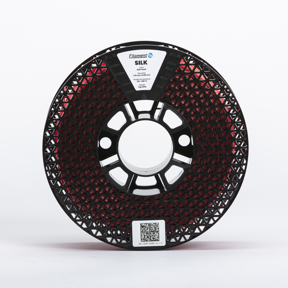 PLA Silk 1kg Red Touch - Filament PM - Image 4