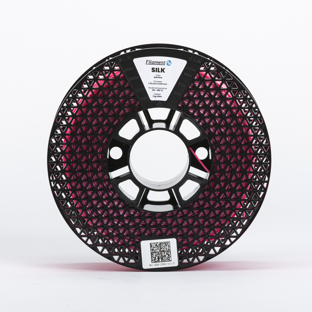PLA Silk 1kg Soft Pink - Filament PM - Image 4