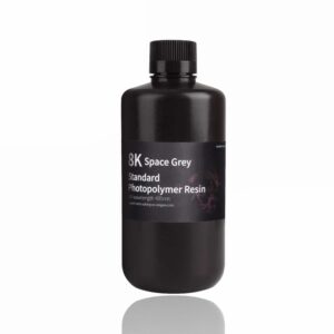 1000g Resina Impressão 3D Fotopolímero 8K Standard Space Grey - Elegoo Mars