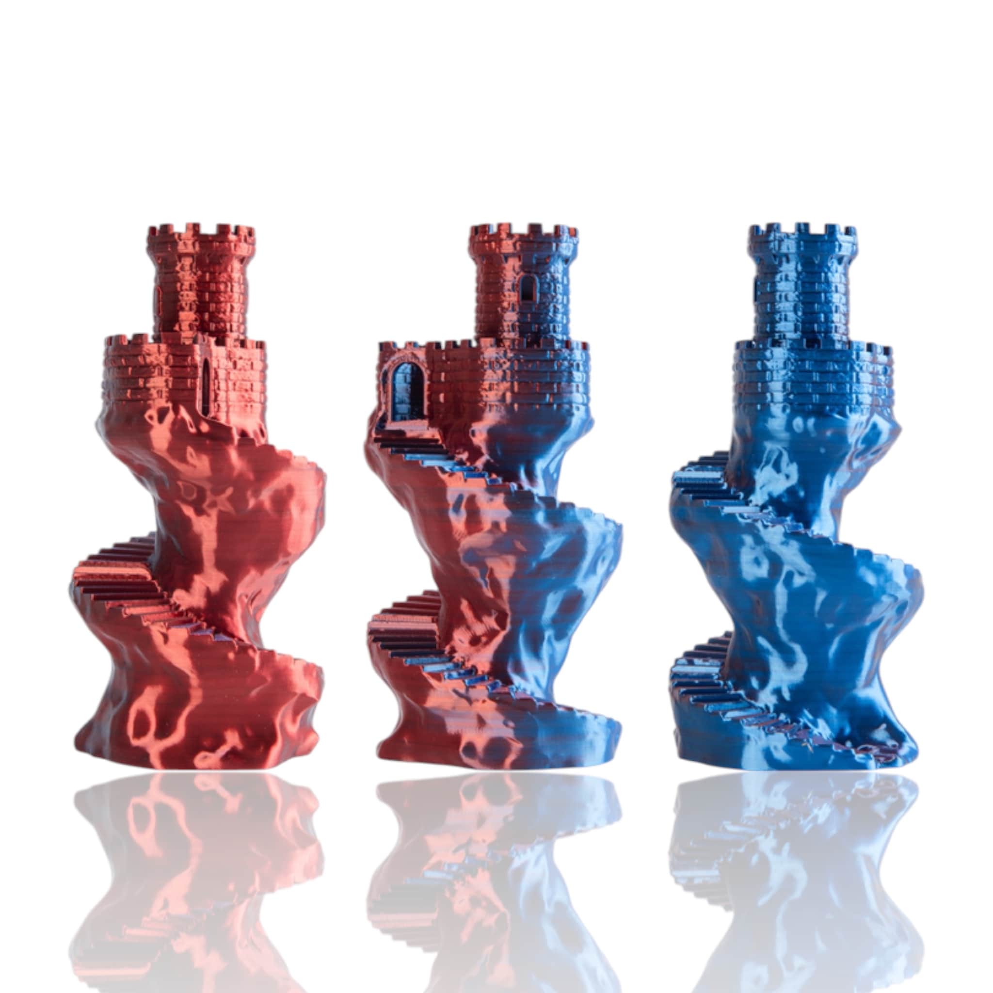 PLA Magic Silk 1kg Fire & Ice - Spectrum Filaments - Image 3