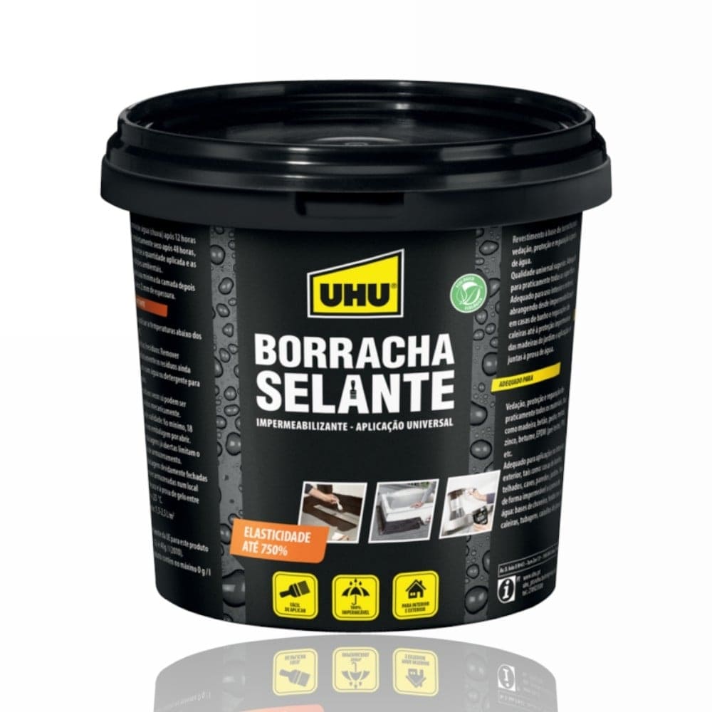 Tinta Borracha Selante 750ml  - UHU
