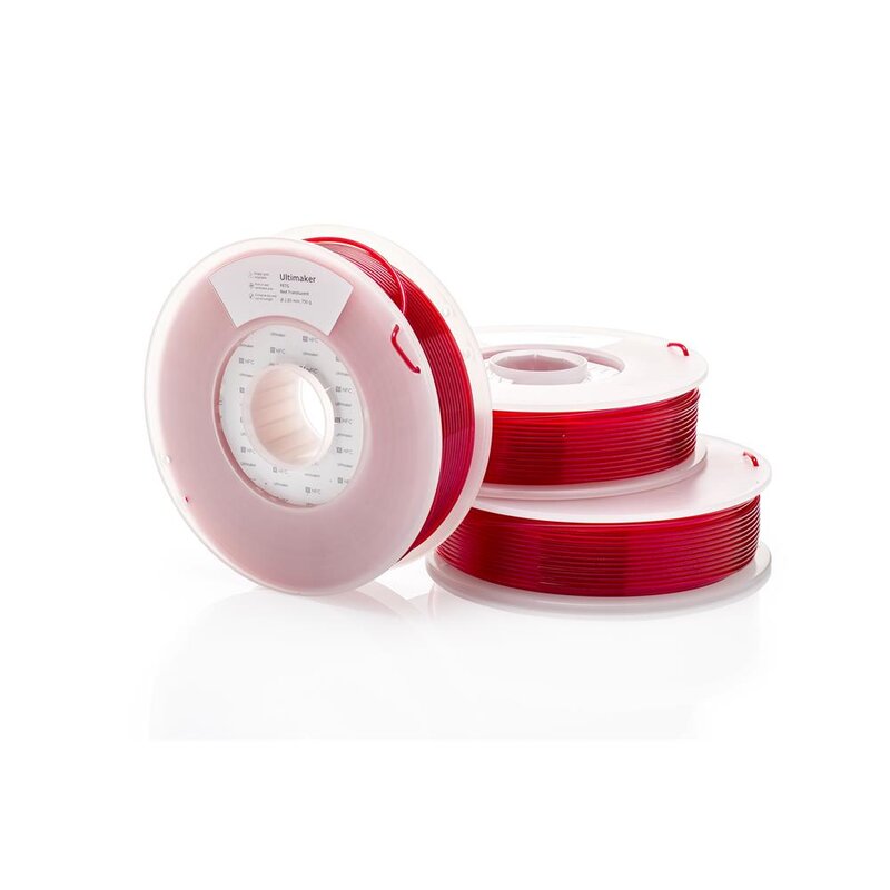 PETG 750g Red Translucent - Ultimaker - Image 8