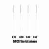 KIT 5 Agulhas para Limpeza do nozzle 0.4mm - AIMSOAR