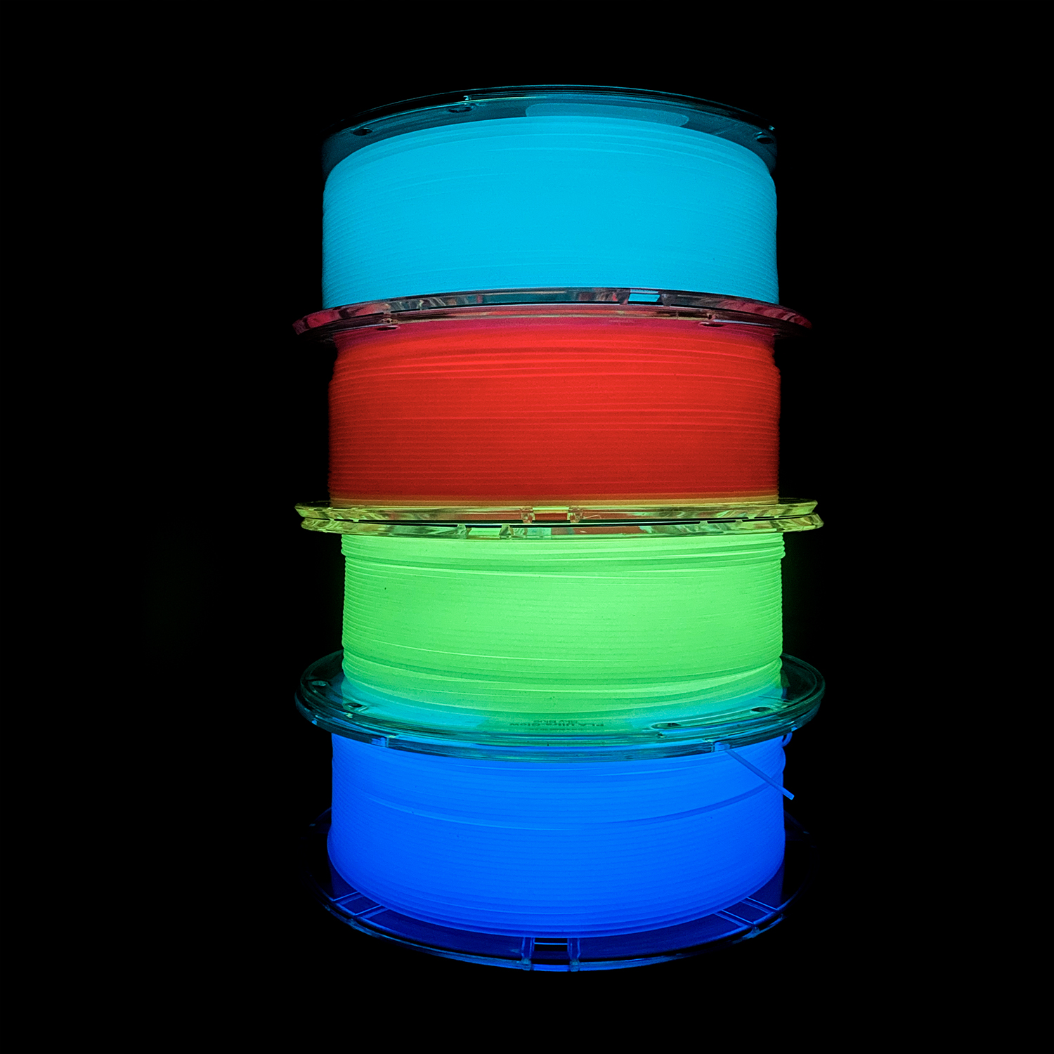 PLA Glow 1kg Glitter Mystery Blue - R3D - Image 6