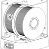 Cyclopes Desidratador de Filamento Dry Spool Box (caixa de secagem de humidade) - EIBOS