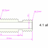 Heat Break V6 Clone PTFE TEFLON ( Heatbreak V6 remote throat compatível com E3D V6) - AIMSOAR